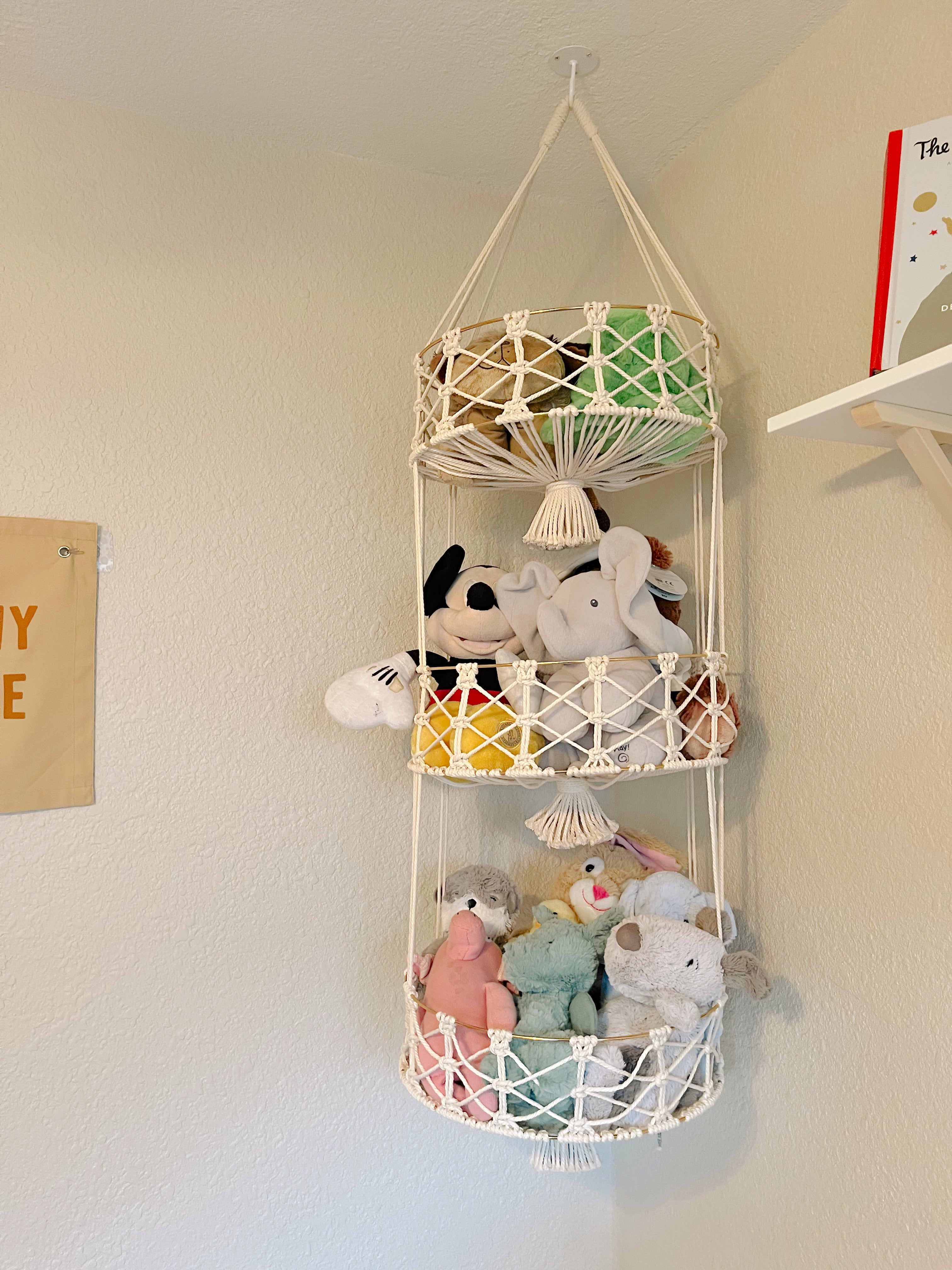 Hanging sale toy basket